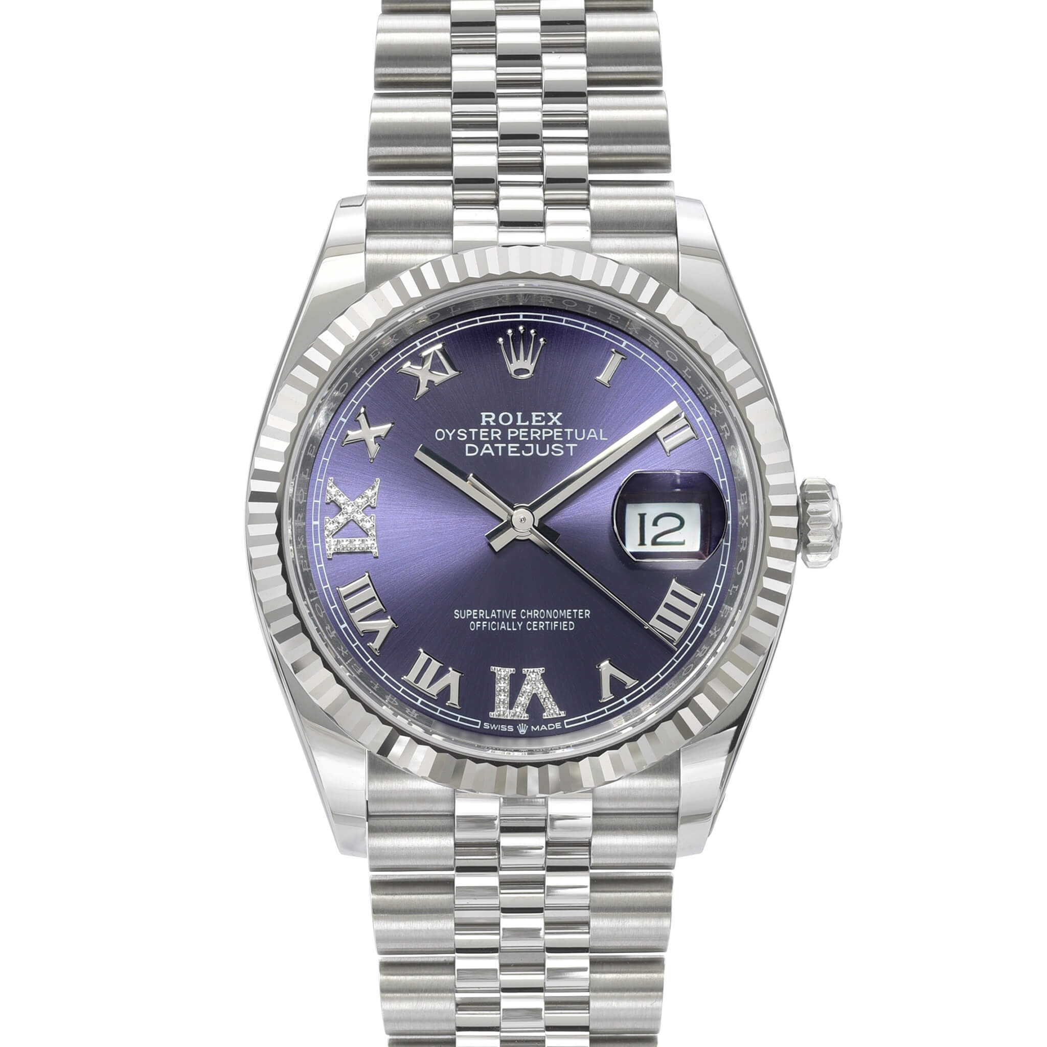 Rolex aubergine online