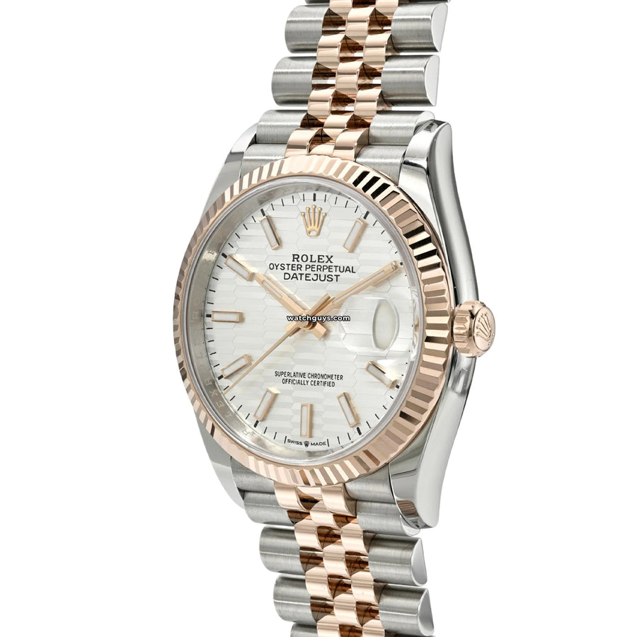 Rolex Datejust 126231 Silver Motif Jubilee