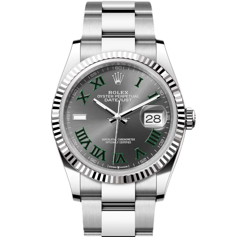 Rolex Datejust 126234 Wimbledon Oyster Watches