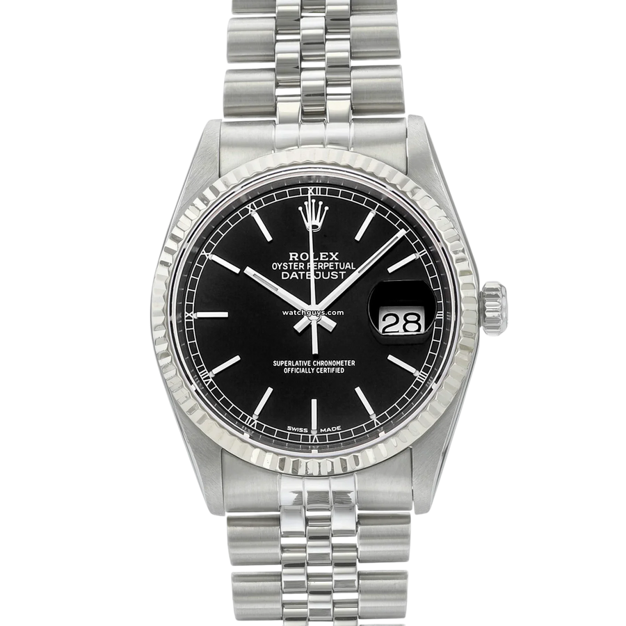 Rolex Datejust 16234 Black Jubilee