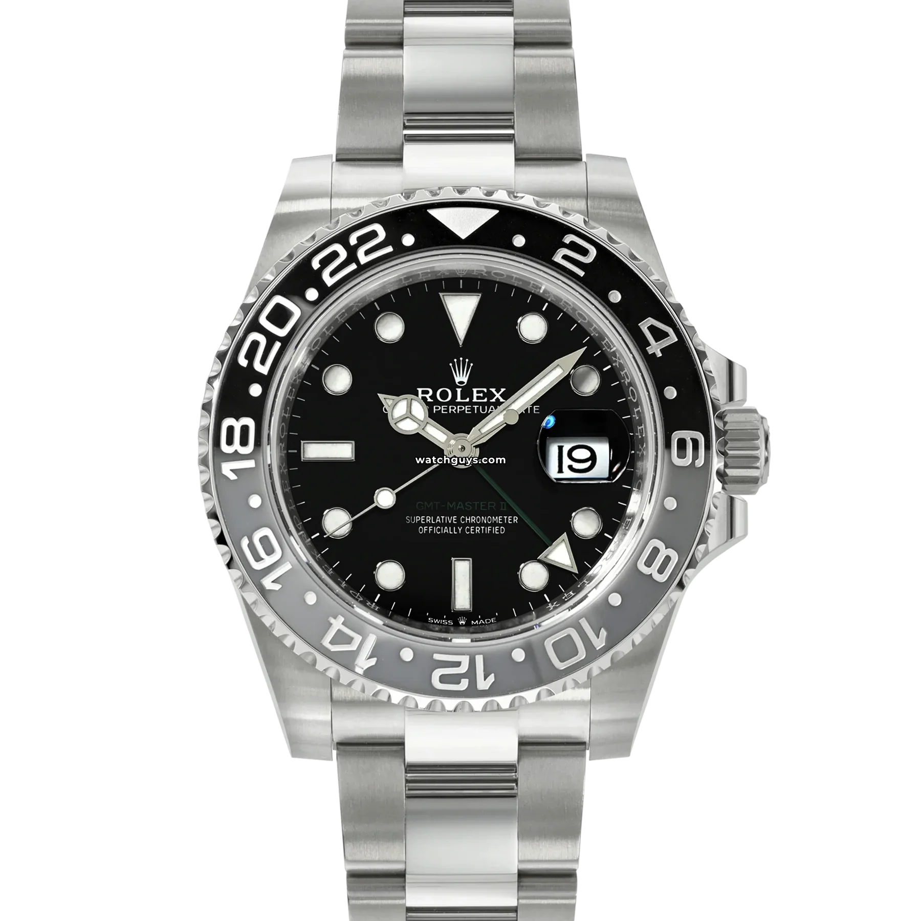 Bruce Wayne GMT Oyster 126710GRNR