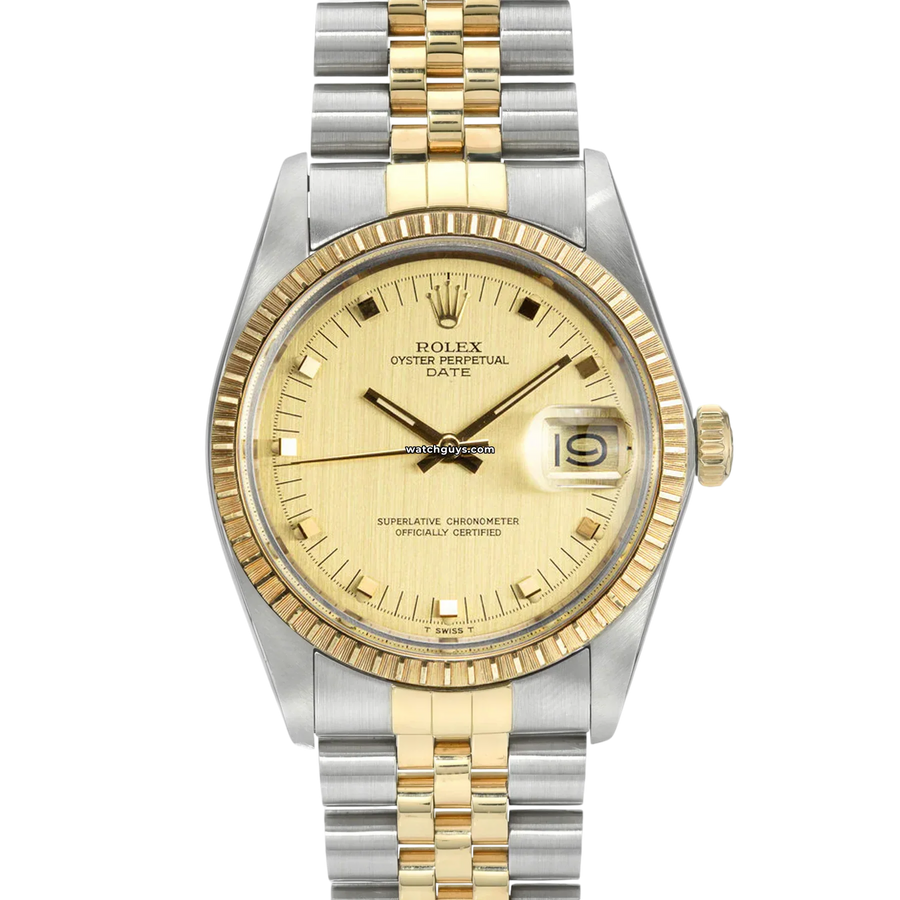 Rolex Date 1505 Champagne Jubilee Watches