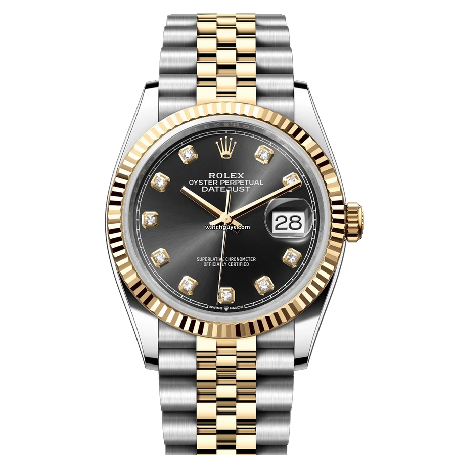 Rolex Datejust 126233 Black Diamond Watches