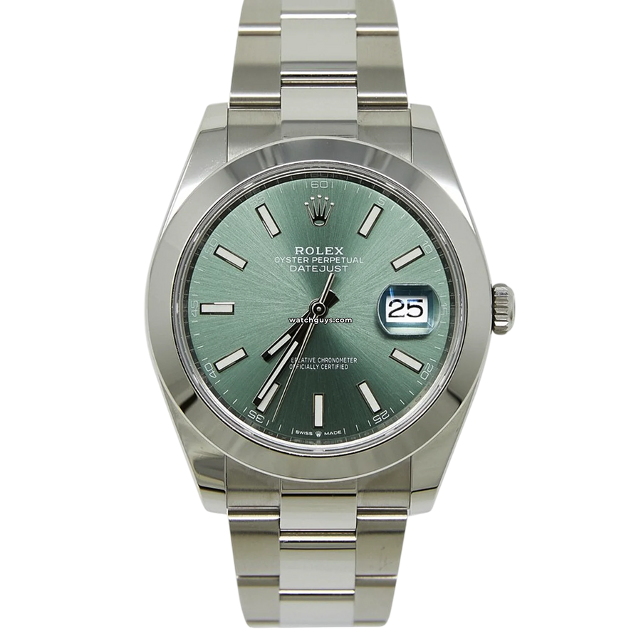 Rolex Datejust 126300 Green Watches