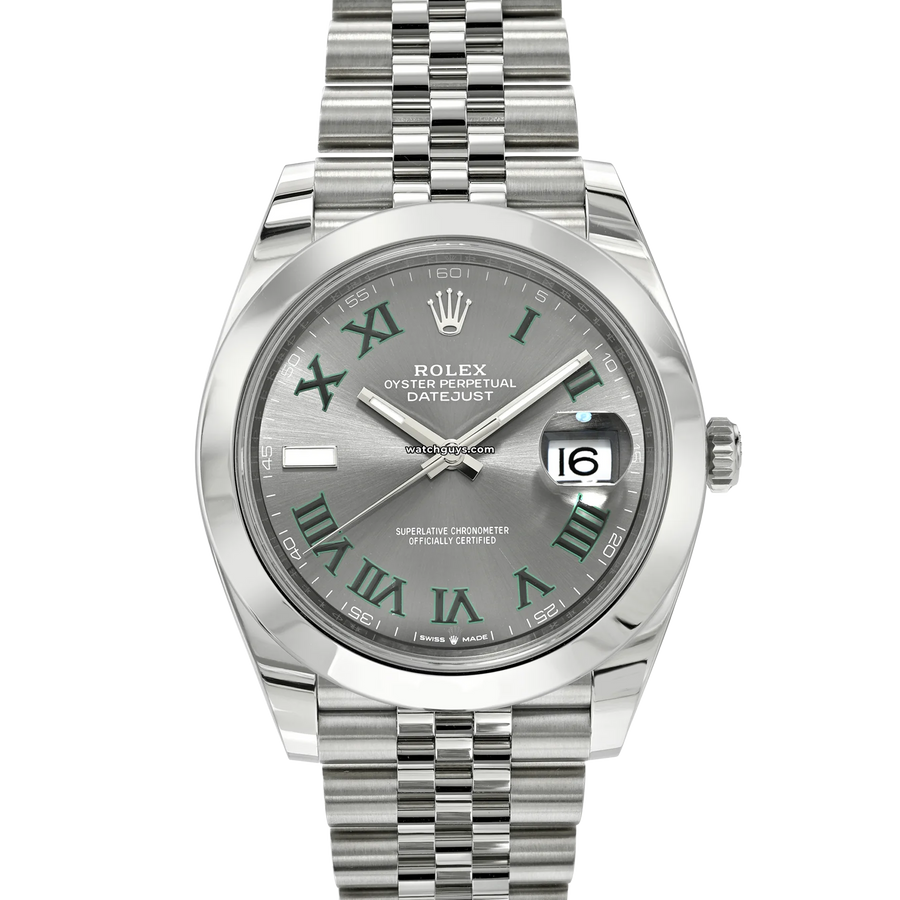 Rolex Datejust 126300 Wimbledon Jubilee Watches