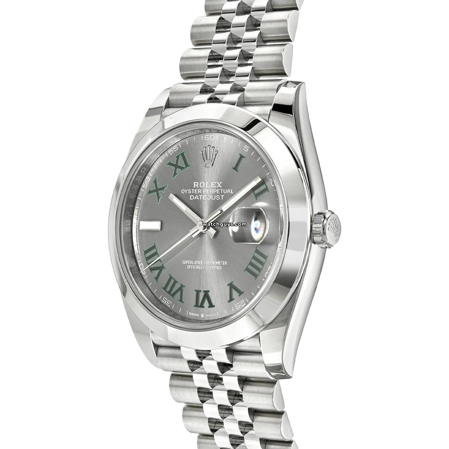 Rolex Datejust 126300 Wimbledon Jubilee Watches