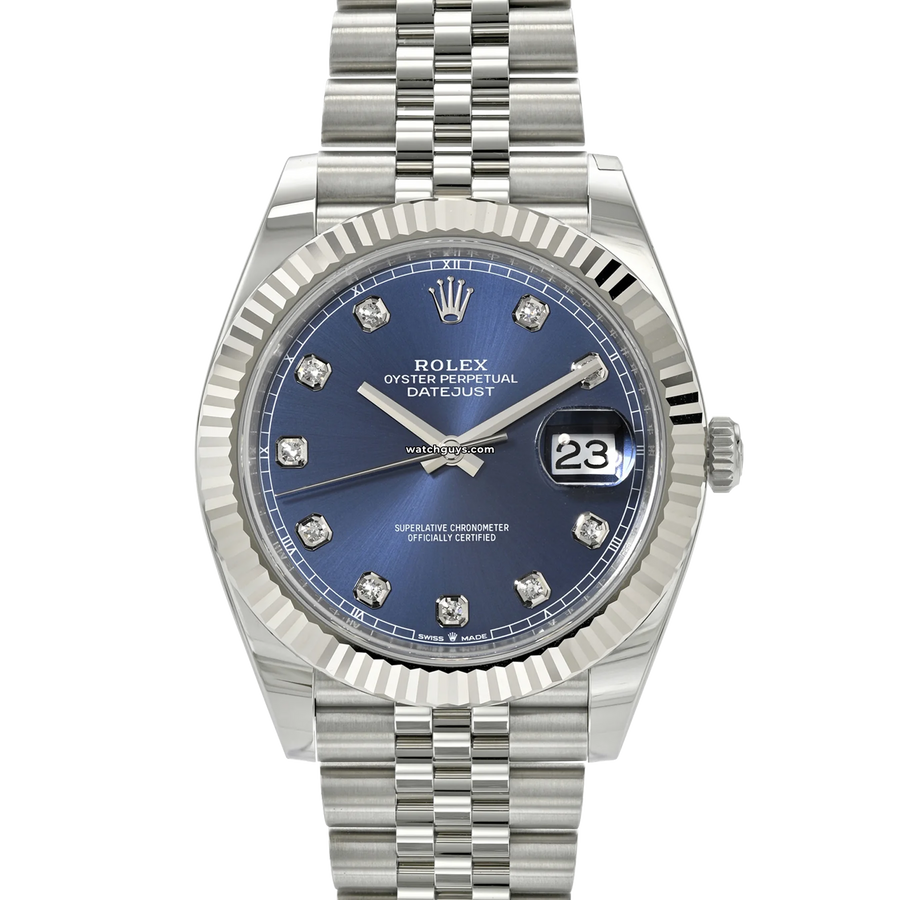 Rolex Datejust 126334 Blue Diamond Watches