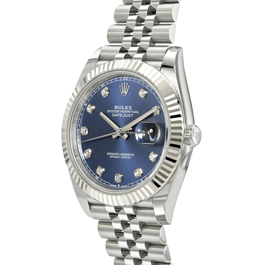 Rolex Datejust 126334 Blue Diamond Watches