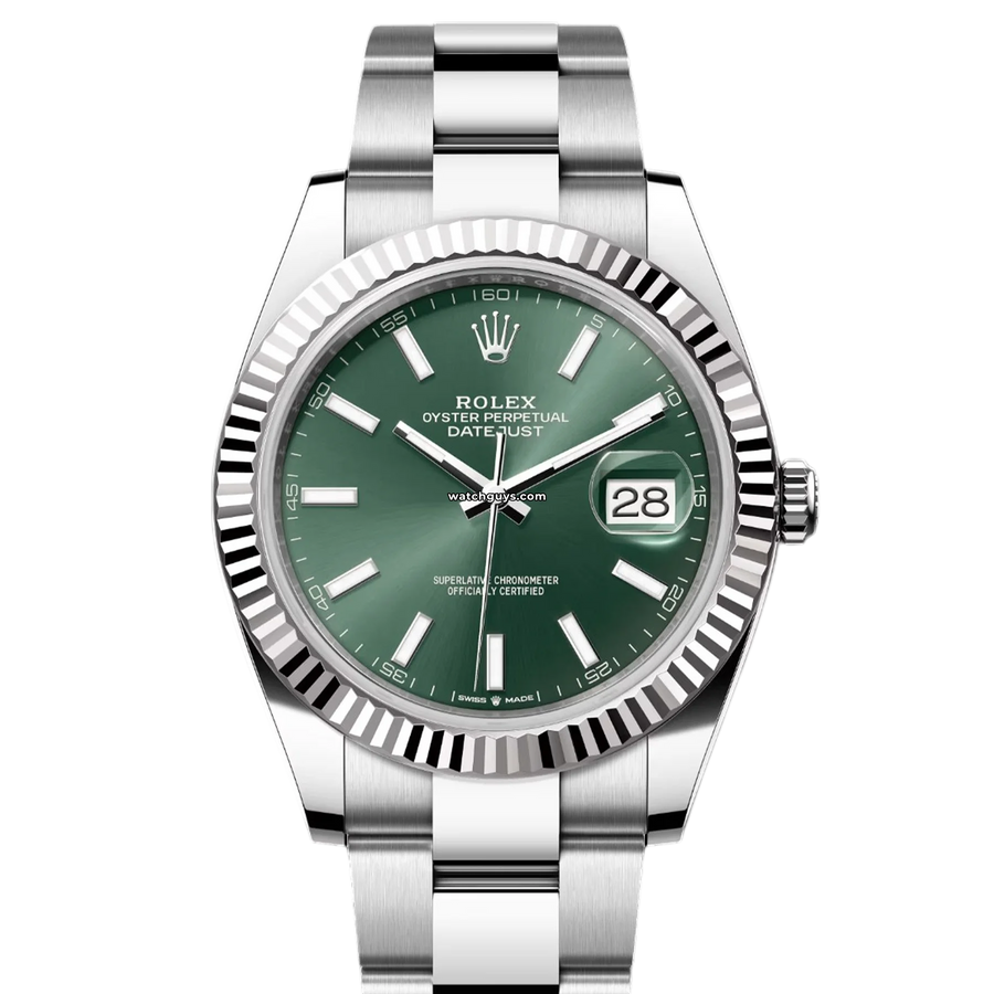 Rolex Datejust 126334 Green Oyster Watches