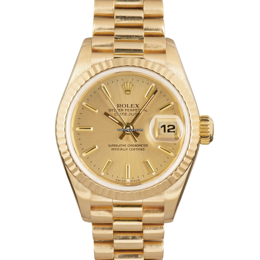 Rolex Datejust 179178 Champagne Index President