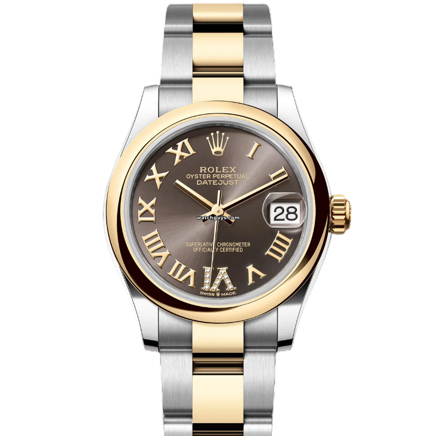 Rolex Datejust 278243 Gray Roman Oyster