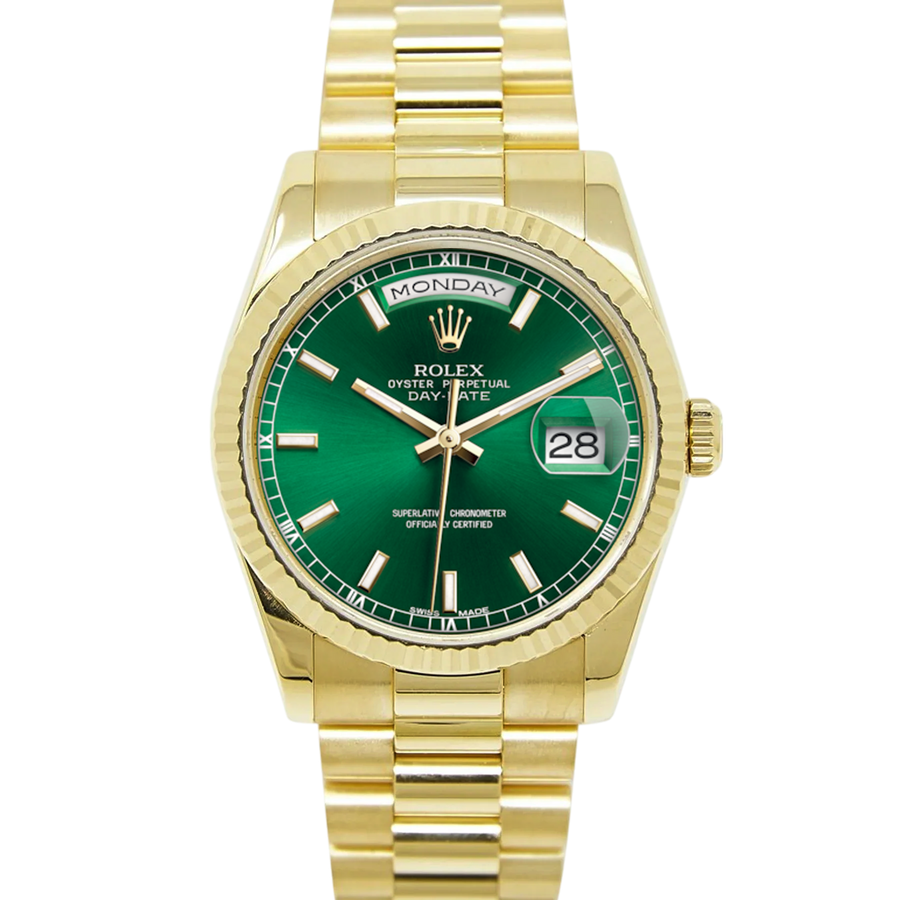 Rolex Day-Date 118238 Green President