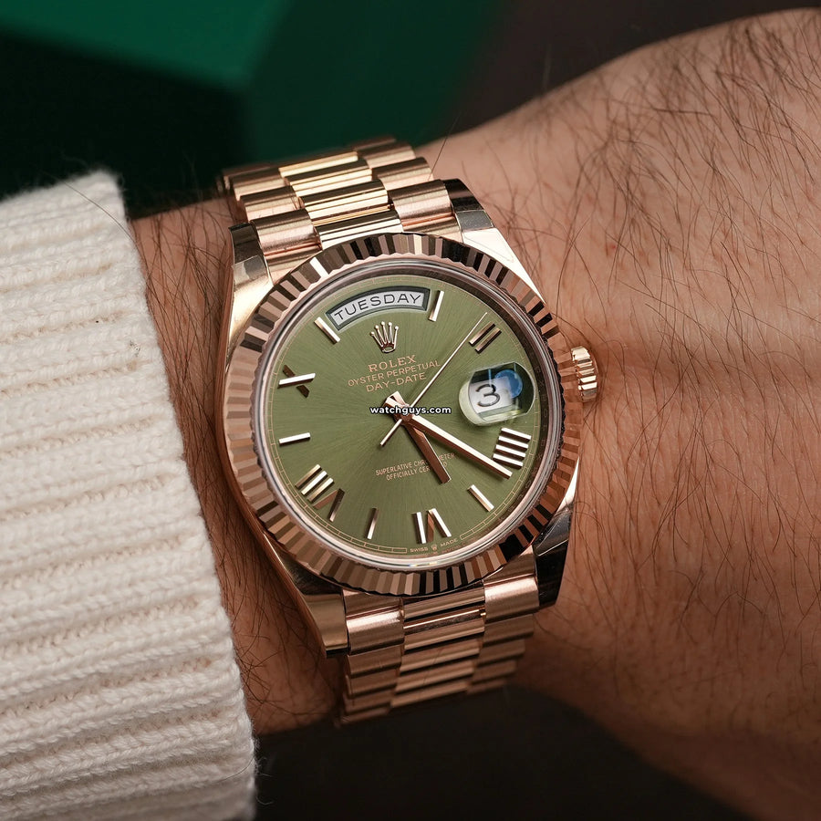 Rolex Day-Date 228235 Olive Green