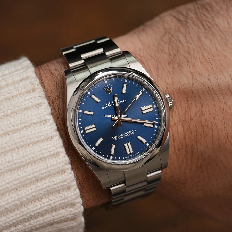 Rolex Oyster Perpetual 124300 Blue Watches