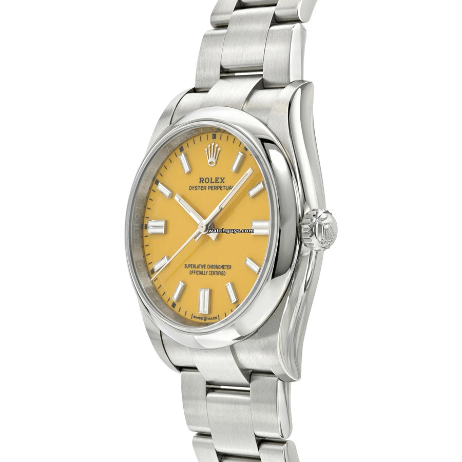 Rolex Oyster Perpetual 126000 Yellow