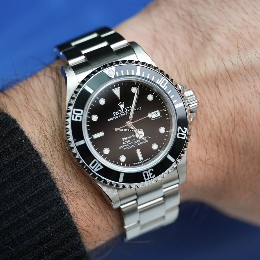 Rolex Sea Dweller 16600 Black Dial Watches