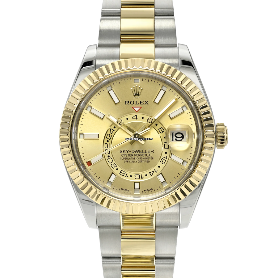 Rolex Sky-Dweller 326933 Champagne Oyster