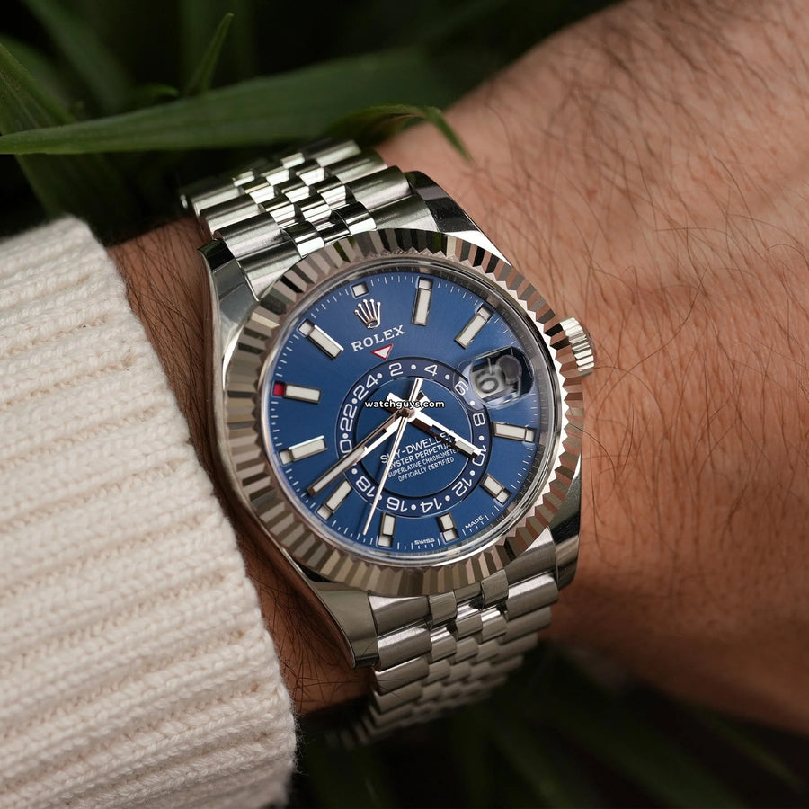 Rolex Sky-Dweller 326934 Blue Jubilee Watches