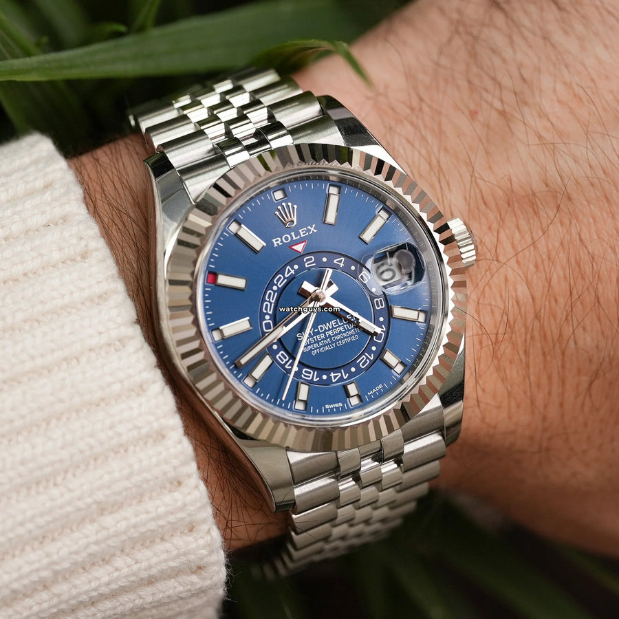 Rolex Sky-Dweller 326934 Blue Jubilee Watches