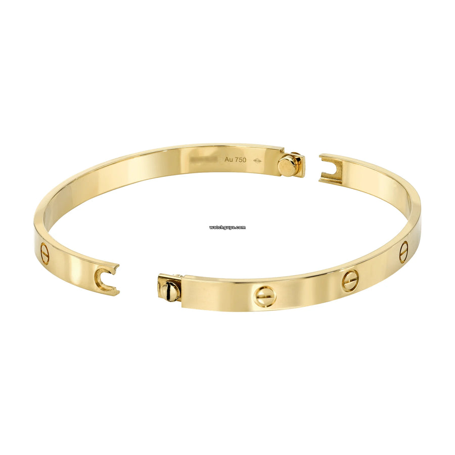 Cartier Love Bracelet 18K Yellow Gold Size 21