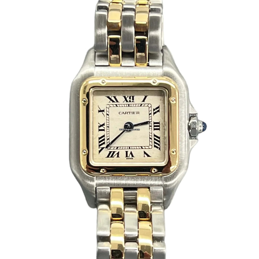 Cartier Panthere 1120 Steel & Yellow Gold