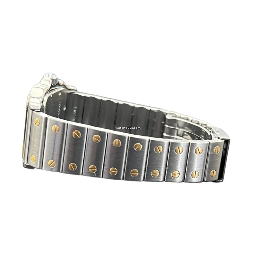 Cartier Santos Galbee 187901 Steel & Yellow Gold