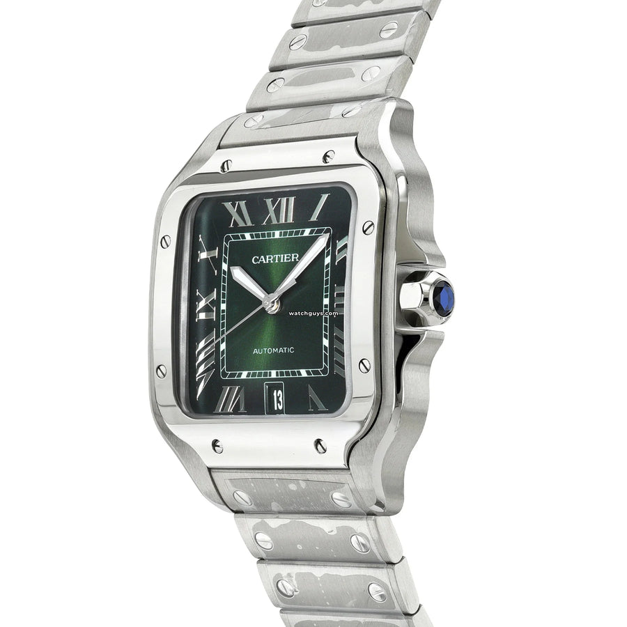 Cartier Santos Large Wssa0062 Green