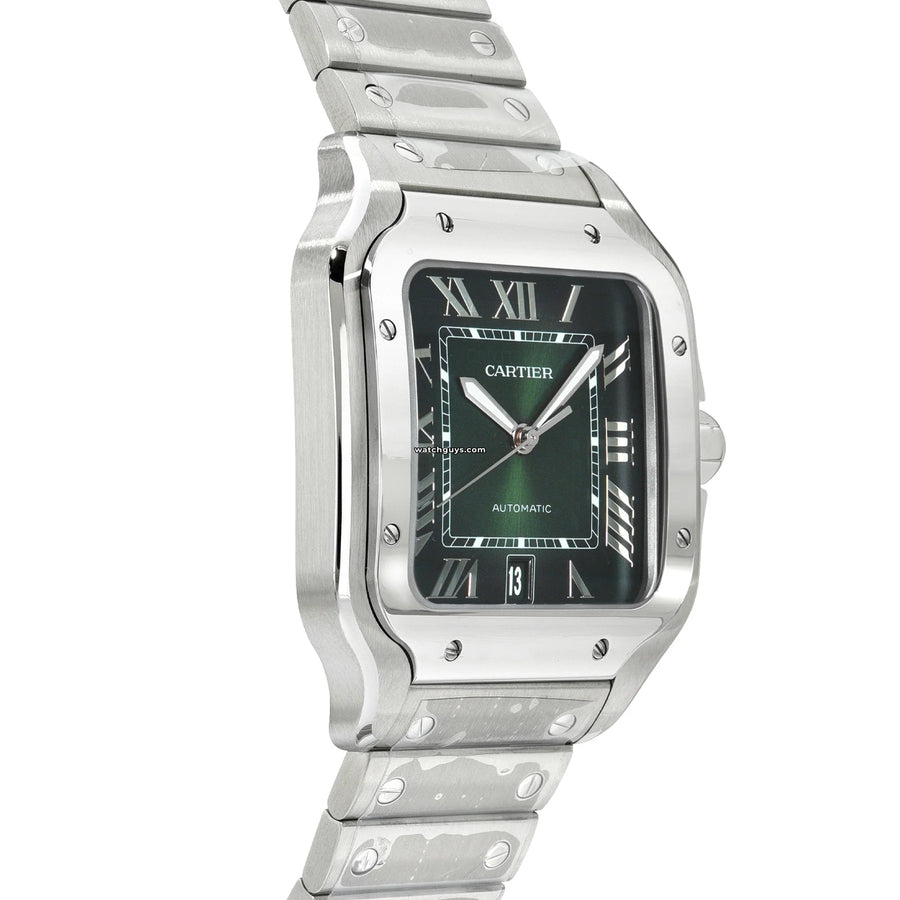 Cartier Santos Large Wssa0062 Green