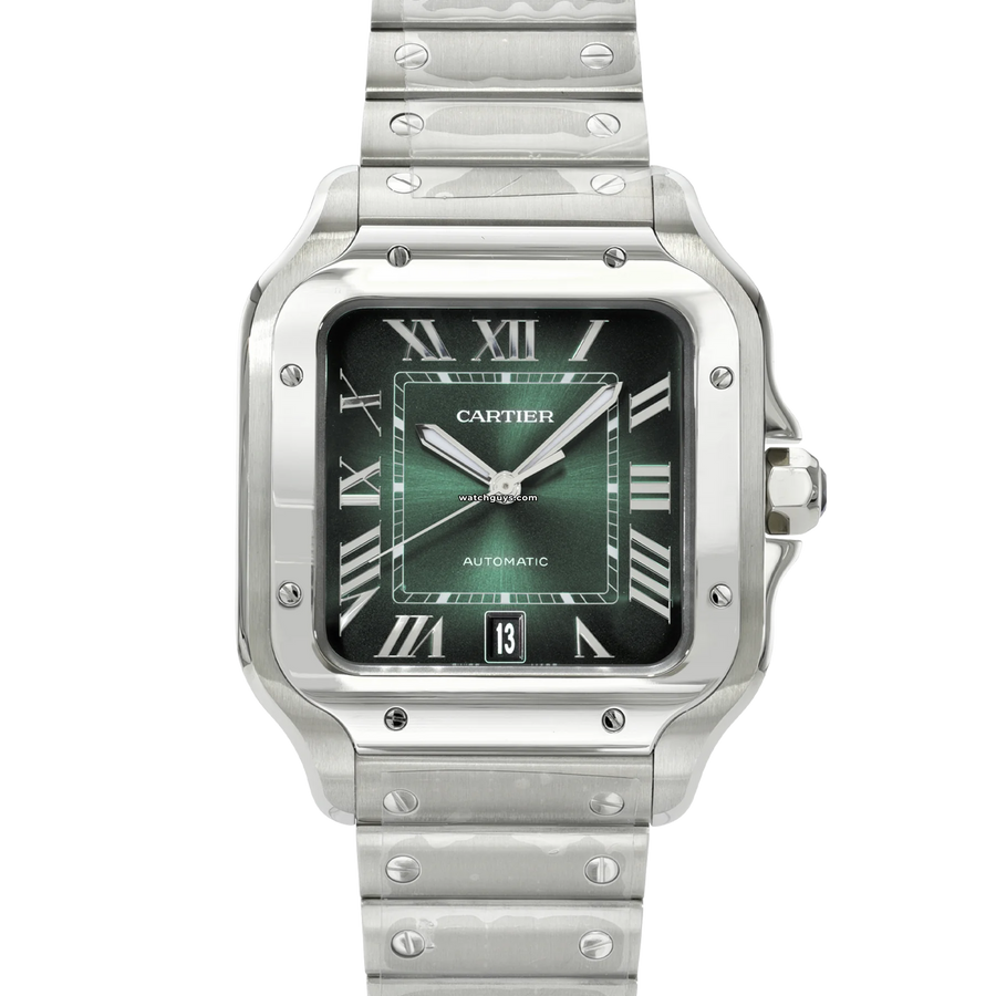 Cartier Santos Large Wssa0062 Green