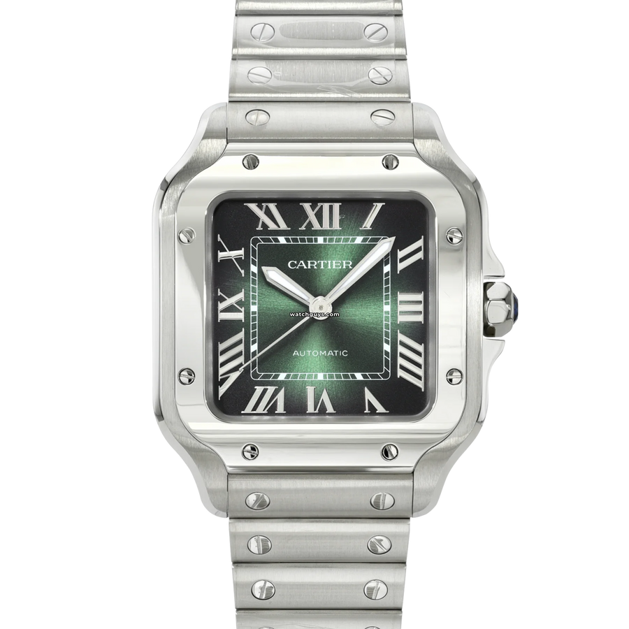 Cartier Santos Medium Wssa0061 Green