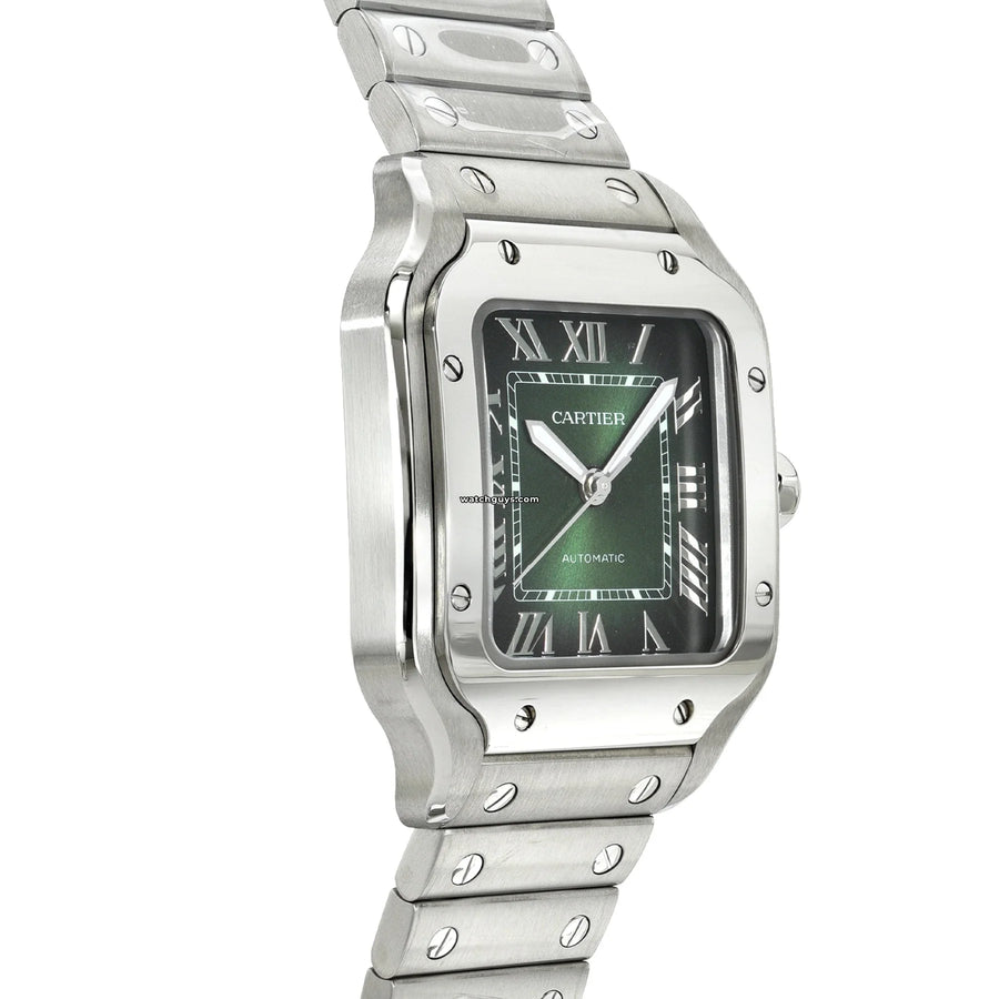 Cartier Santos Medium Wssa0061 Green