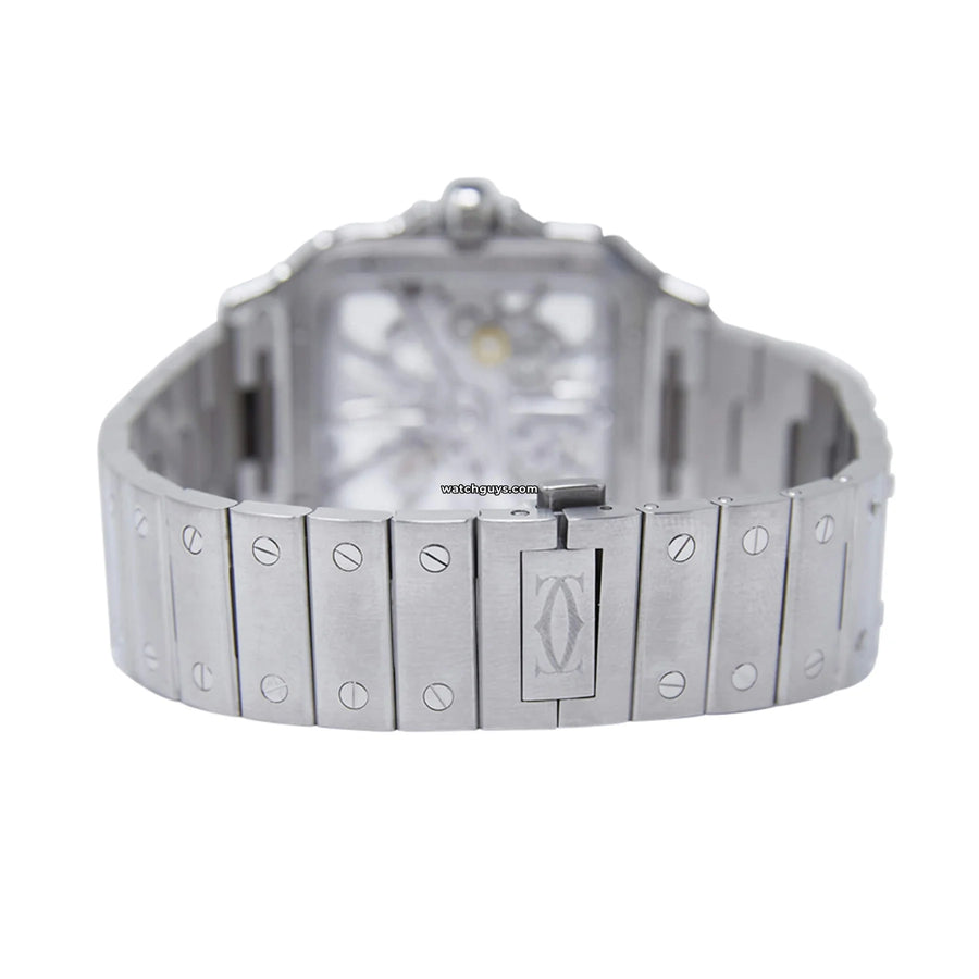 Cartier Santos Skeleton Large Whsa0015