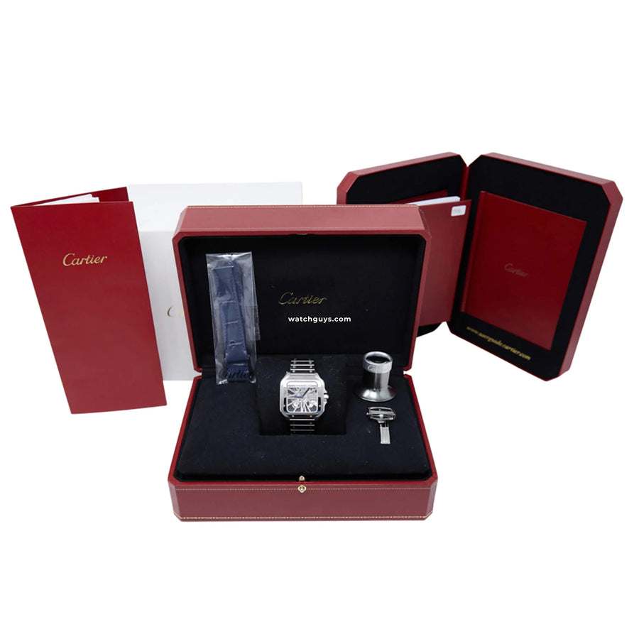 Cartier Santos Skeleton Large Whsa0015