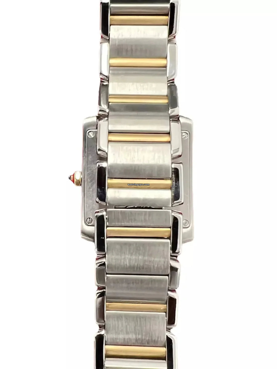 Cartier Tank Francaise 2301 Beige Dial Watches