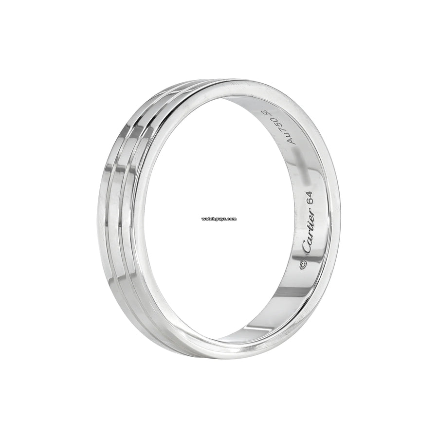 Cartier Verdome Louis Wedding Band 18K White Gold