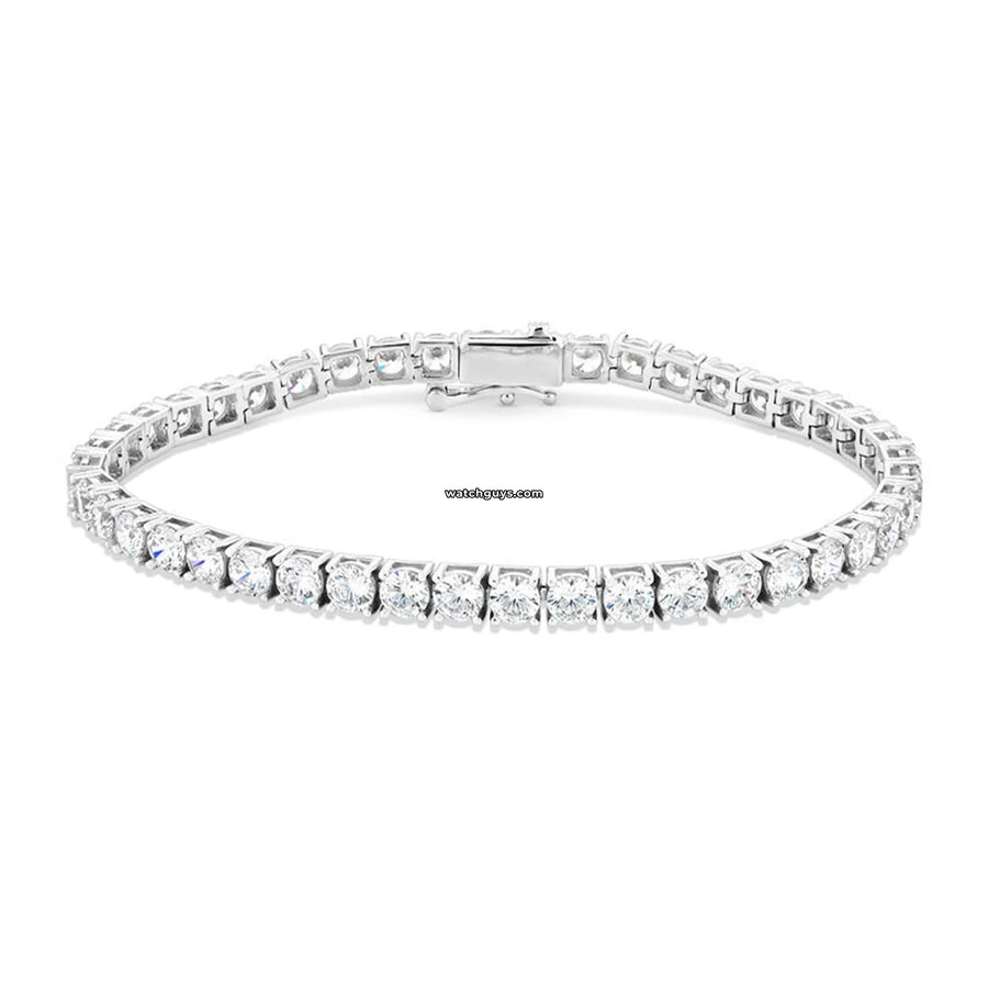 Diamond Tennis Bracelet 3 Carat Tw 14K White Gold