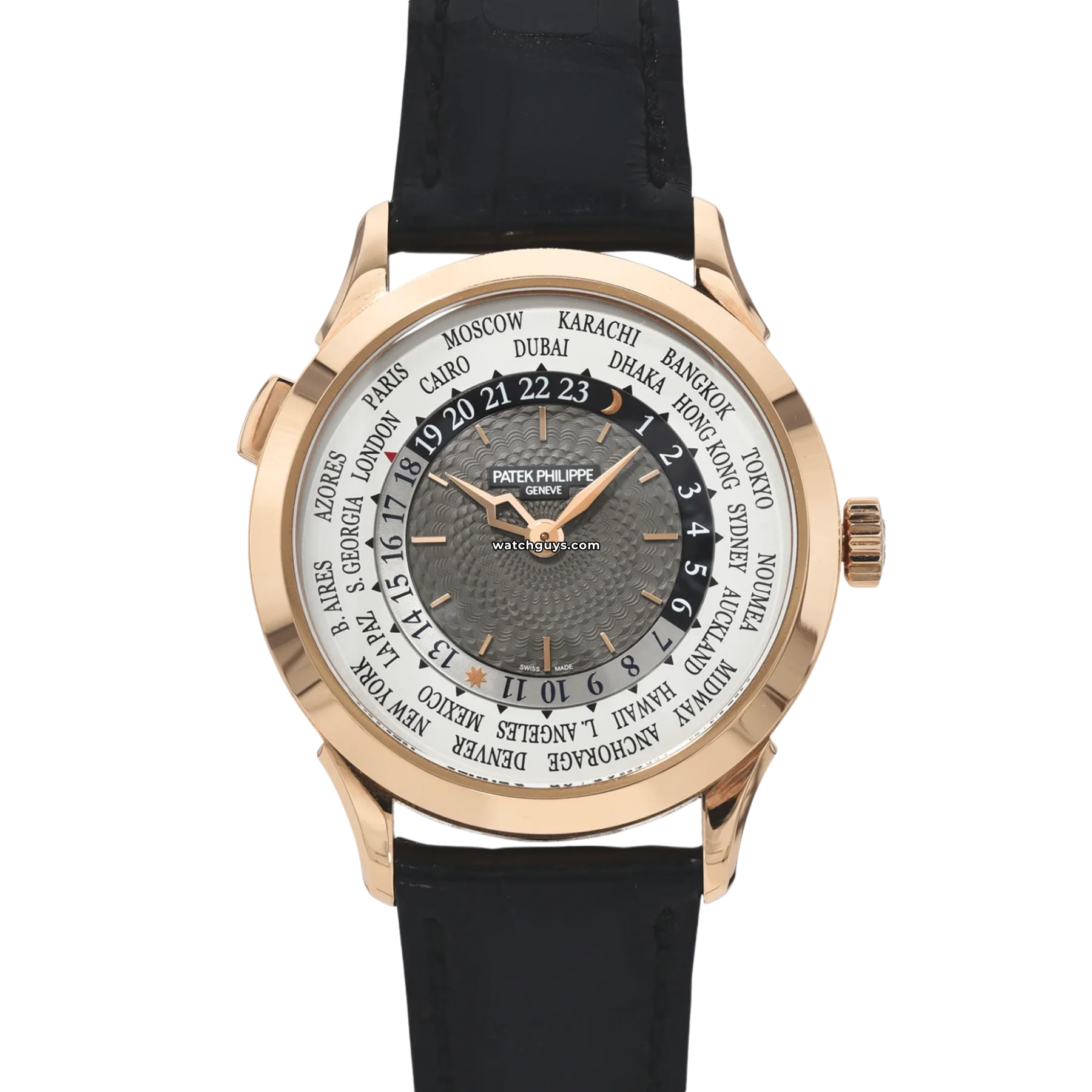 Patek Philippe Complications 5230: Shop World Time Watches – WatchGuys