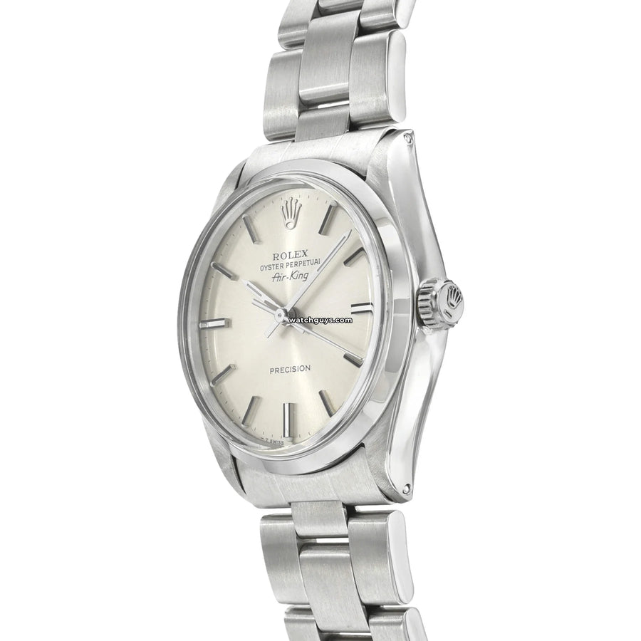 Rolex Air King 5500 Silver