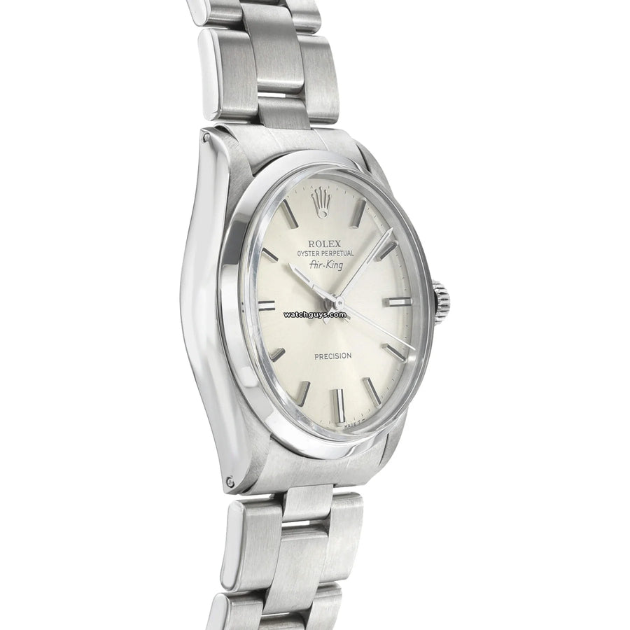 Rolex Air King 5500 Silver