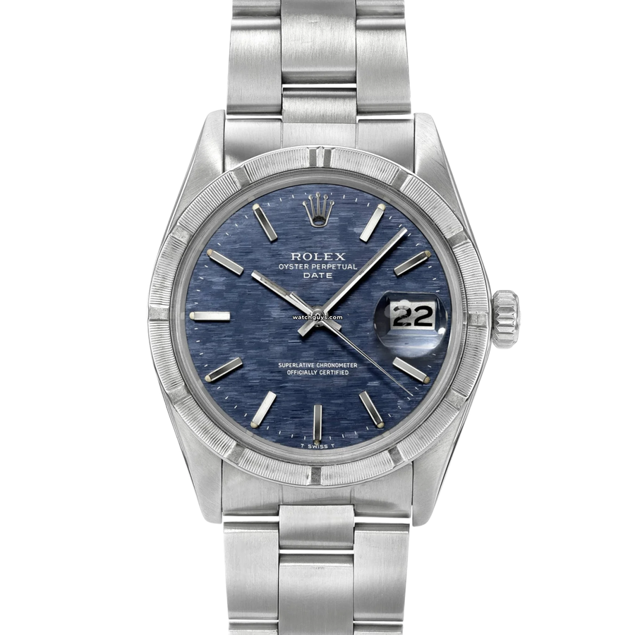 Rolex Date 1501 Blue Mosaic