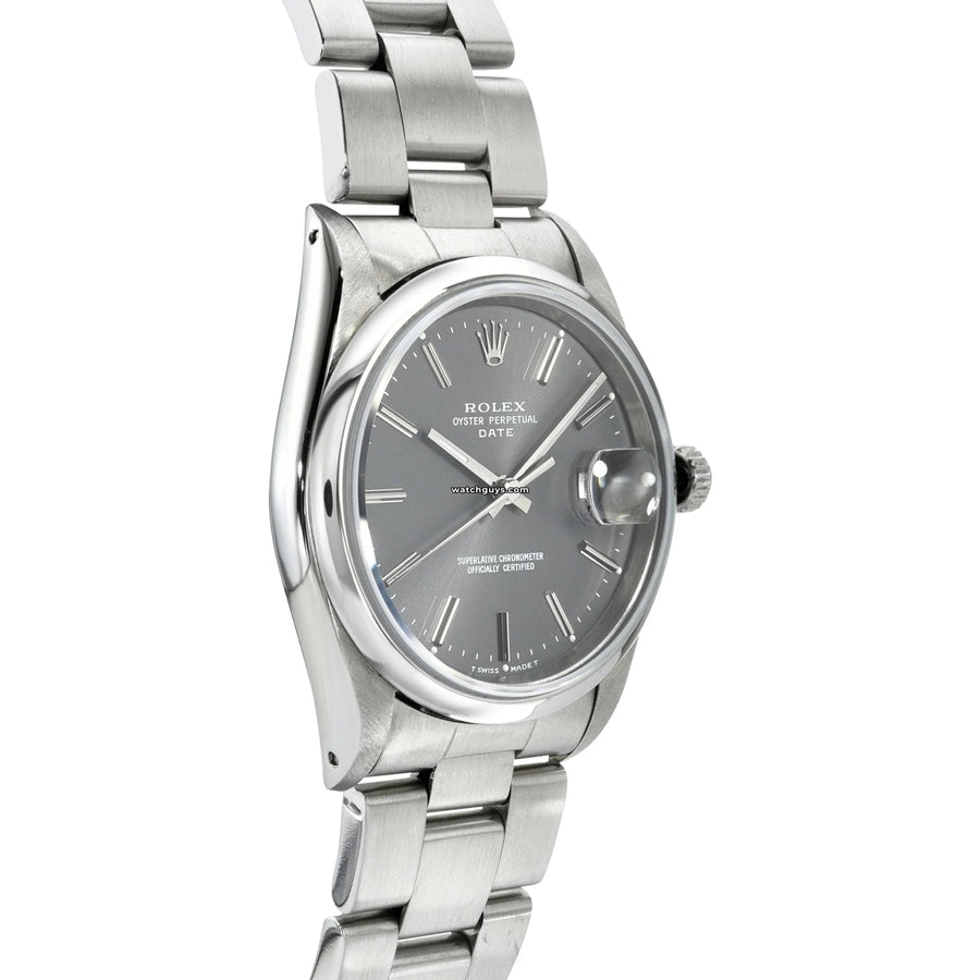 Rolex Date 15200 Gray Watches