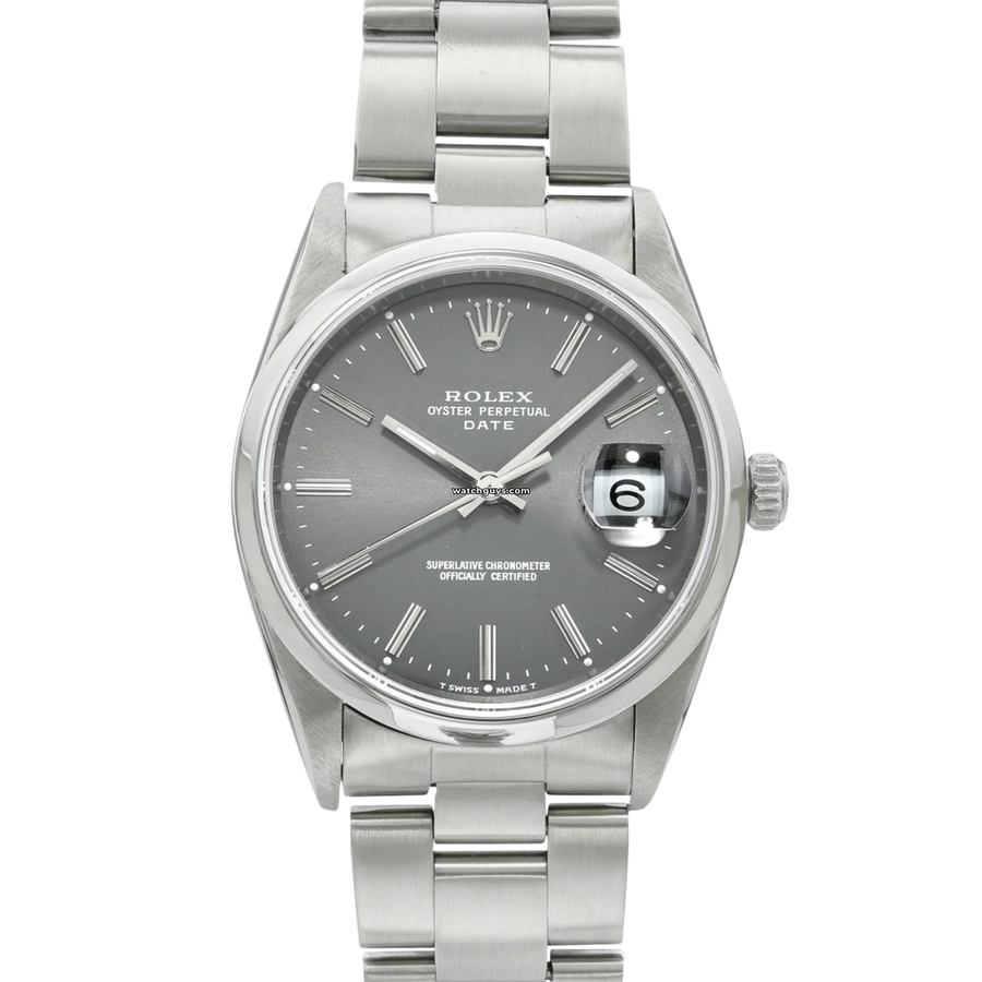 Rolex Date 15200 Gray Watches