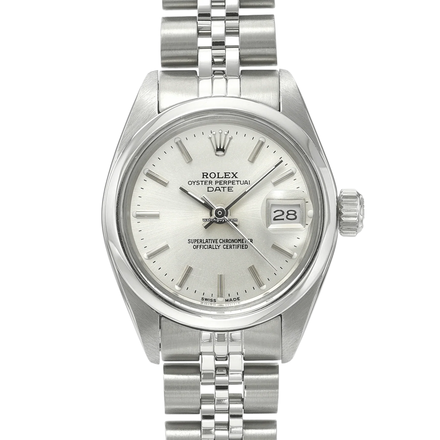 Rolex Date 6916 Silver Watches