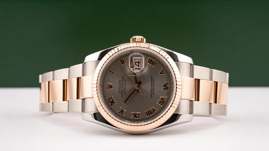 Rolex Datejust 116231 Slate Roman Watches