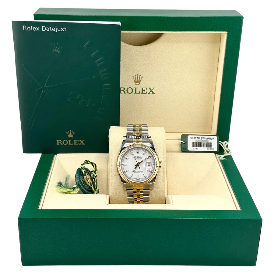 Rolex Datejust 116233 Roulette Date Watches