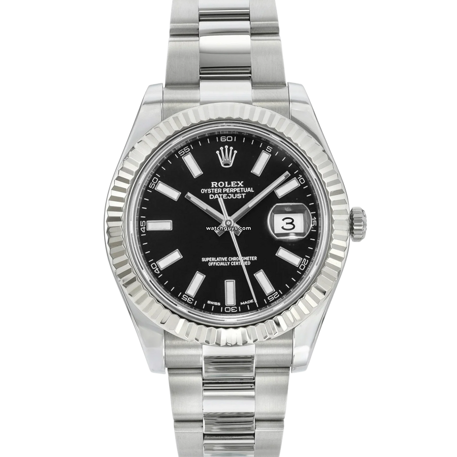 Rolex Datejust 116334 Black Dial Watches