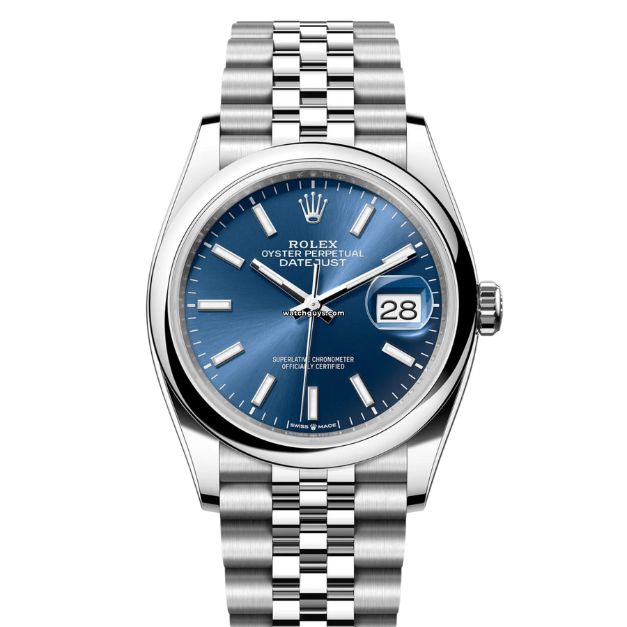 Rolex Datejust 126200 Blue Index Watches