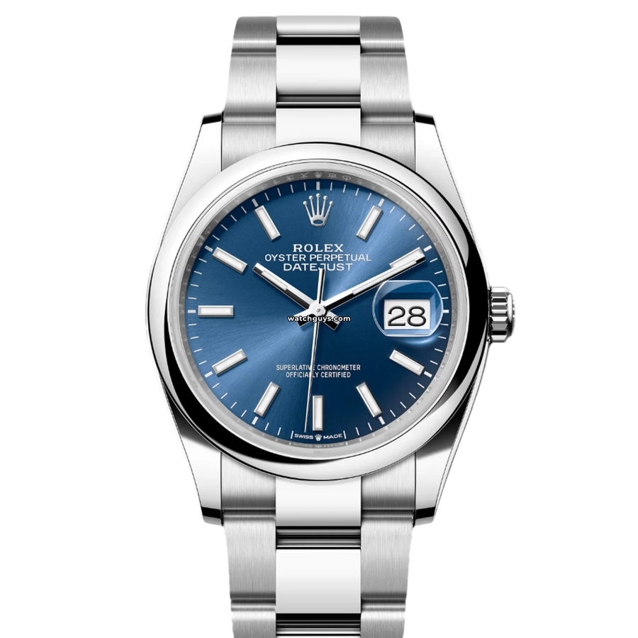 Rolex Datejust 126200 Blue Oyster Watches