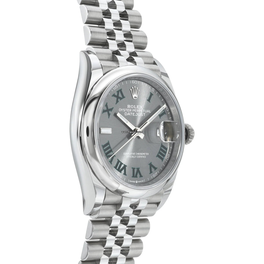 Rolex Datejust 126200 Wimbledon Jubilee Watches