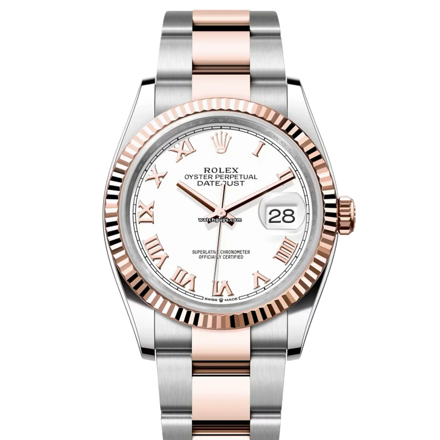 Rolex Datejust 126231 White Roman Watches